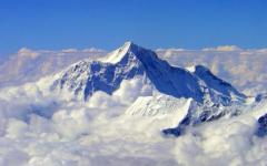 Гора Джомолунгма: географическое положение, фото с описанием, высота